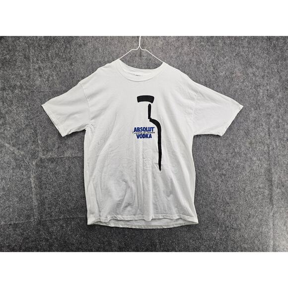 Vintage‎ Absolute Vodka t shirt  XL - Picture 2 of 7